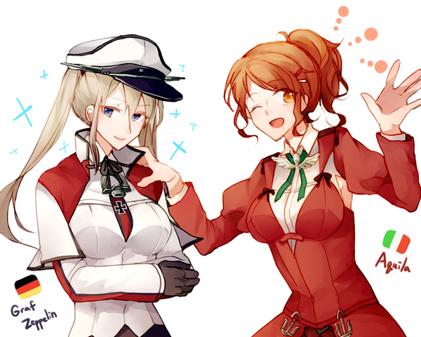 Graf Zeppelin and Aquila