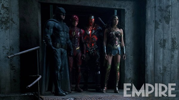 New frame as - Batman, Flash, Cyborgs, Wonder Woman, Justice League, Frame, Movies, Empire, Justice League DC Comics Universe