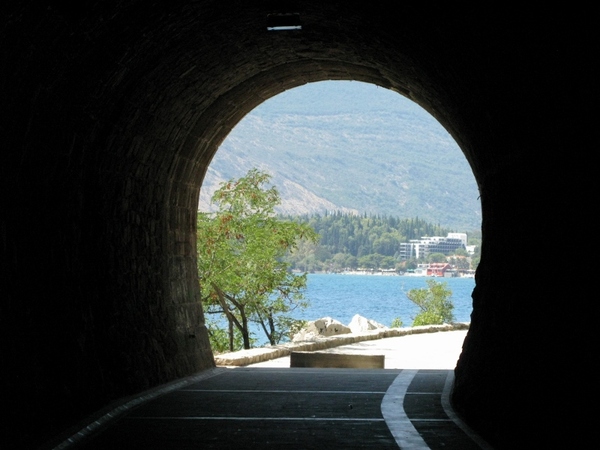 Vacation is the light at the end of the tunnel. - Vacation, Work, Montenegro