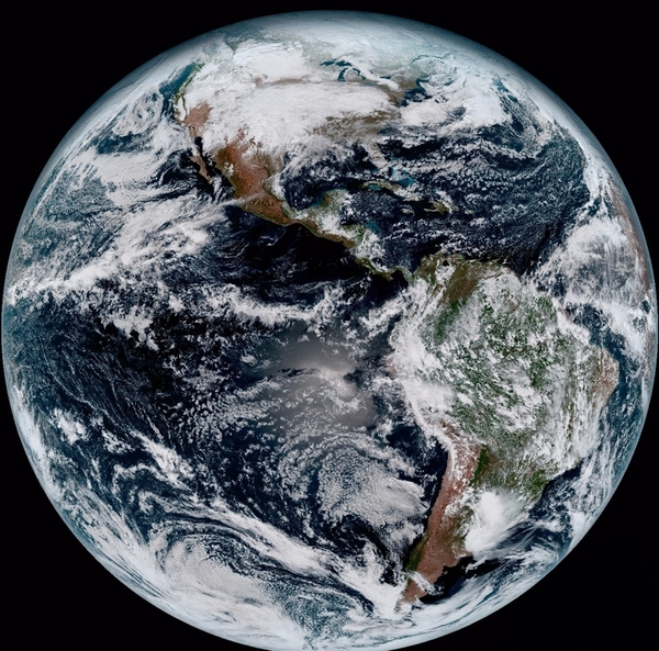 The GOES-16 satellite transmitted the first high-resolution images of the Earth - Satellite, Space, Pictures from space, Photo, NASA, Goes-16