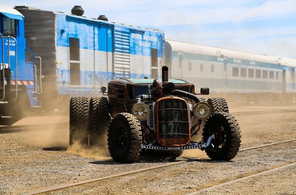 Рэт род Train Car - Фото, Авто, Длиннопост, Rat look