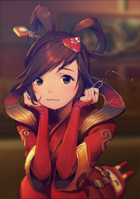 Anime Art - Аниме, Anime Art, Не аниме, Overwatch, Mei, Игры