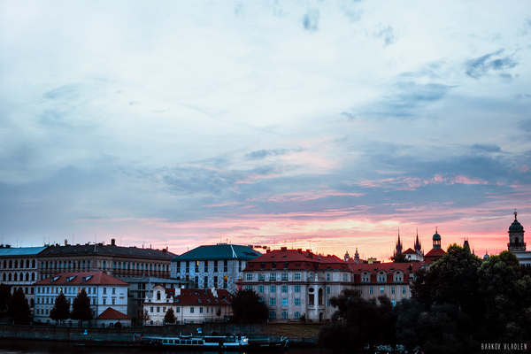 Morning in Prague. - My, Prague, Landscape, The photo, dawn, Morning, Photographer, Photo, Longpost