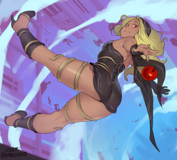 Gravity Daze Kat - Anime, Anime art, Gravity Daze, Norasuko