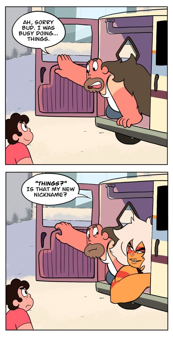 Greg's charisma (and shippeps' fantasy) is unstoppable) - , Shipping, Comics, Steven universe