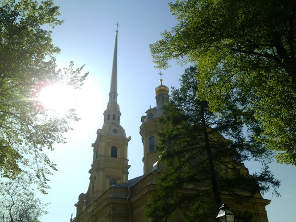 Peter and Paul Cathedral - My, Fortress, Museums in Russia, Landscape, Interesting, , Nature