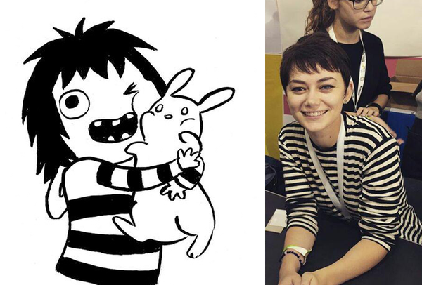 Лица авторов известных в интернете комиксов Комиксы, Автор, IRL, Лицо, Shencomix, Adam Ellis, Сара Андерсен, Awkward Yeti, Длиннопост, Cyanide and Happiness