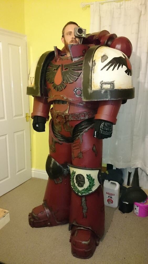 Great cosplay - Space Marine, Cosplay, Blood ravens, Warhammer, Warhammer 40k