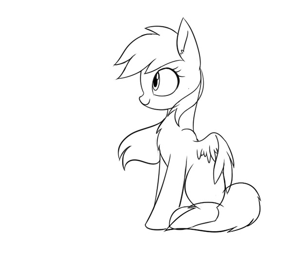 Веет зимний ветер, хрустит белый снег под копытом... My Little Pony, Derpy Hooves, Гифка
