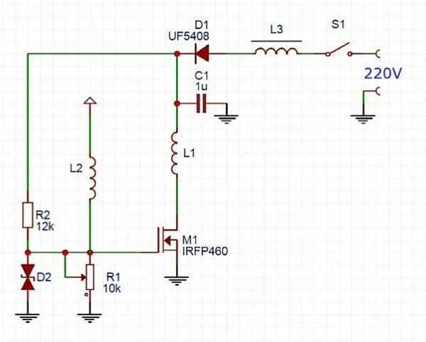 Network SSTC - My, Tesla coil, , 220 volt, Longpost