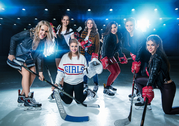 Women's Hockey League released its calendar - The calendar, Photo, Girls, Sport, Hockey, LHl, Women's hockey, Longpost