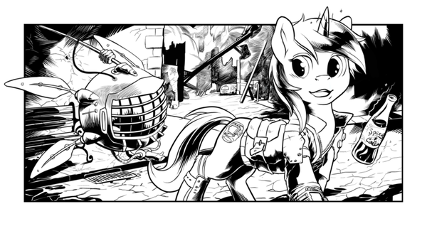     FoE. My Little Pony, Fallout: Equestria, Littlepip