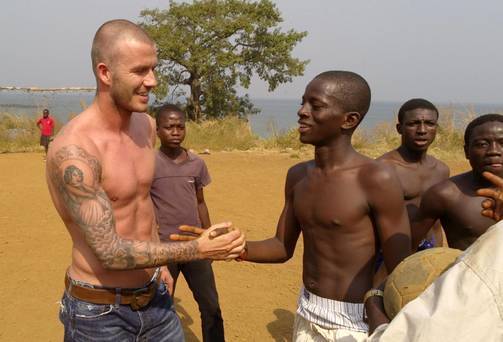 David Beckham: To make the children proud of me - David Beckham, Charity, UNICEF, Children, Longpost