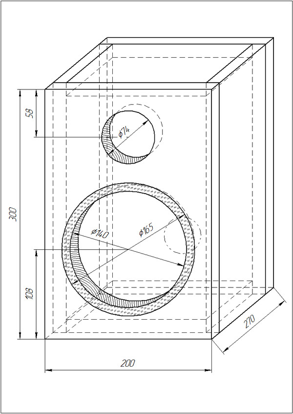 Конструкции корпусов акустических систем (кабинетов)