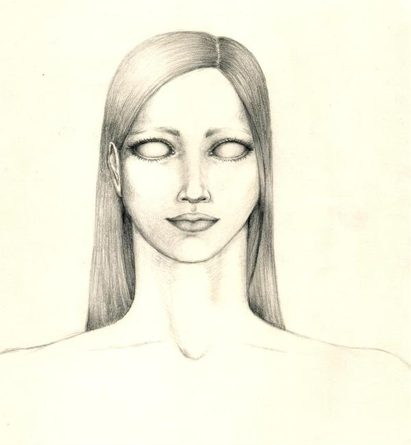 Young woman - My, Girls, Pencil