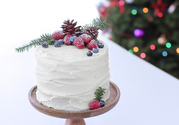 Cake Winter Tale - My, Cooking, Cake, Yummy, Food, Sweets, Cake, Tea, New Year, Longpost