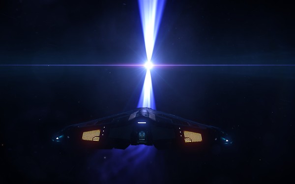 When only a quasar is needed for happiness... - Elite, Elite dangerous, Space, Games