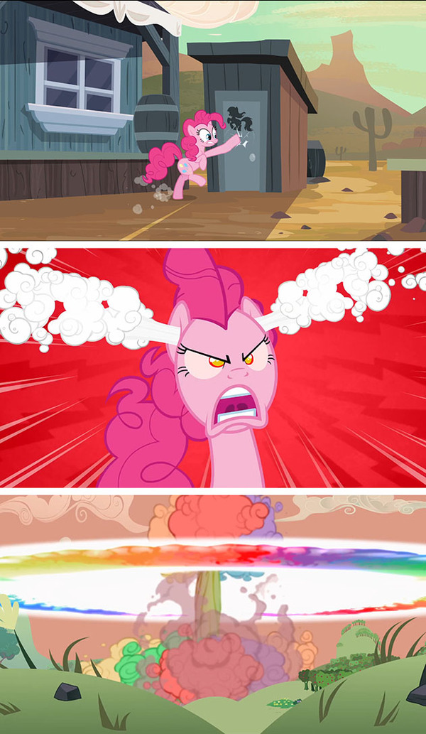 Come up with a text for the picture 4 - , Pinkie pie, My little pony