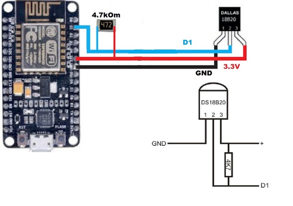 DIY WiFi thermometer - Video, Nodemcu, Do it yourself, Thermometer, With your own hands, My