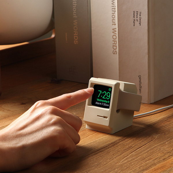 W3 Stand transforms Apple Watch into vintage Macintosh - Apple, Apple Watch, Docking Station, Macintosh, , Longpost