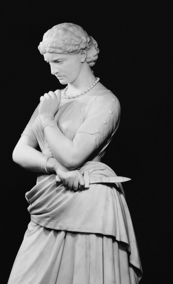 «Medea», William Wetmore Story, Metropolitan Museum of Art, New-York, USA, 1865-1868. - Длиннопост, Скульптура, Мрамор