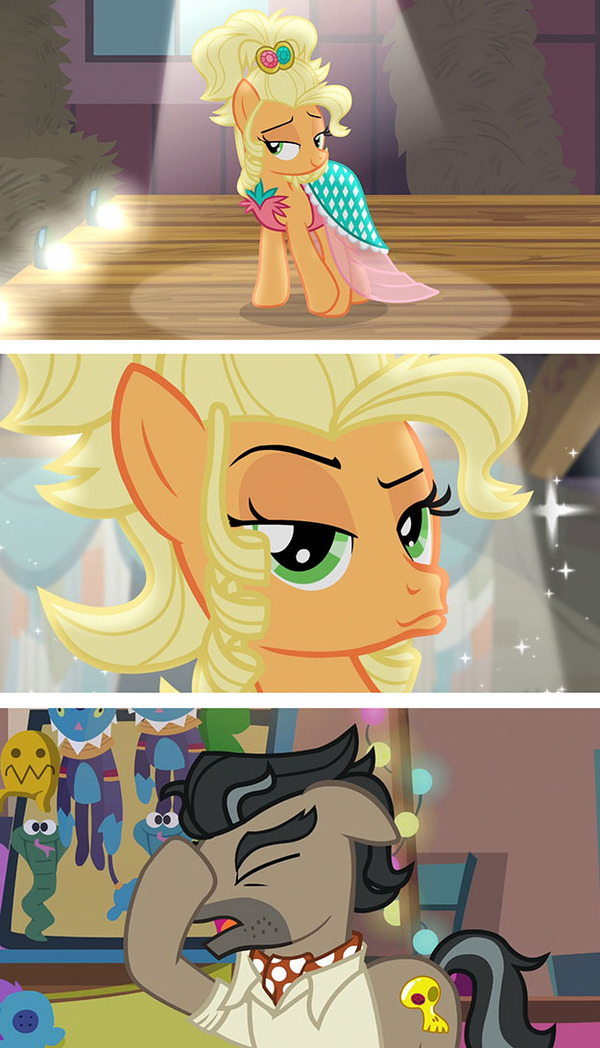 Come up with a text for the picture 5 - , Applejack, My little pony