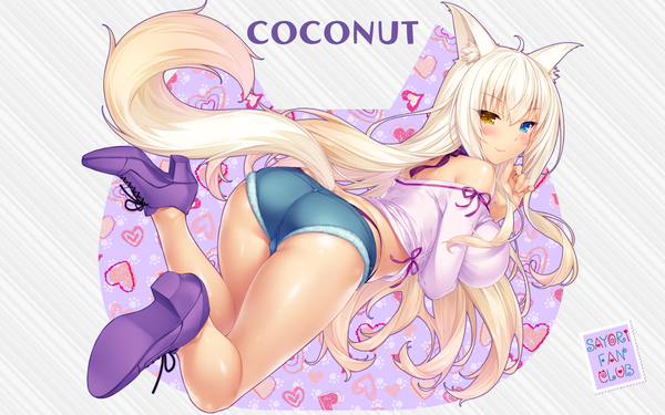 Anime Art - Anime art, Anime, Nekopara, Coconut, Heterochromia, Neko