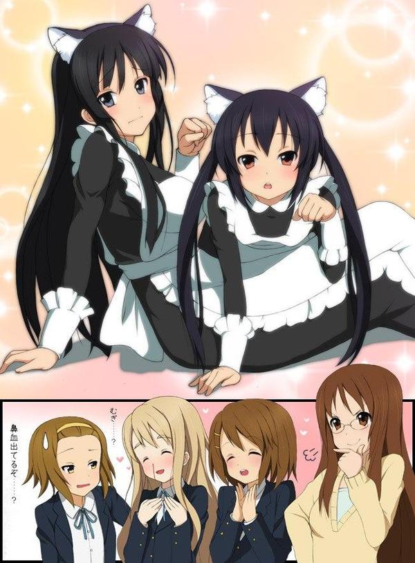 Anime art K-on, Anime Art, , , Yamanaka Sawako, Ritsu Tainaka, Yui Hirasawa, Tsumugi Kotobuki, Akiyama Mio, Azusa Nakano