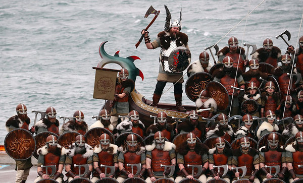 Epic photos from the Viking Festival in Scotland - Longpost, The photo, Викинги, Scotland, Ragnarok, 