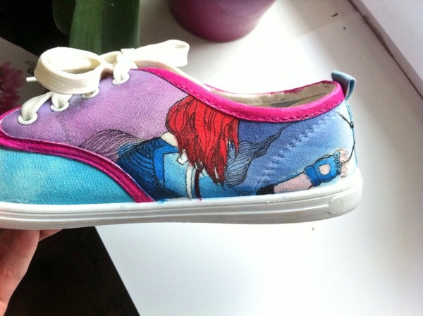 My Chemical Romance fanart - My, My chemical romance, Drawing, Sneakers, , , , Painting