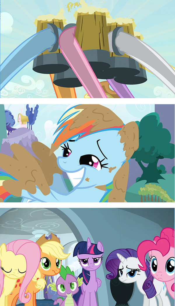     7 My Little Pony, , Rainbow Dash, Mane 6