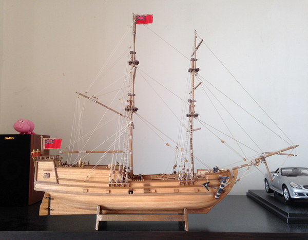 Do-it-yourself brig Golden Star - My, , Models, Brig, Modeling, , Golden Star, Longpost