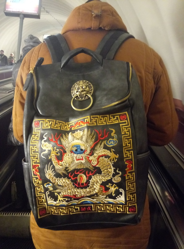 Enlightened Backpack - My, Backpack, Buddhism, The photo