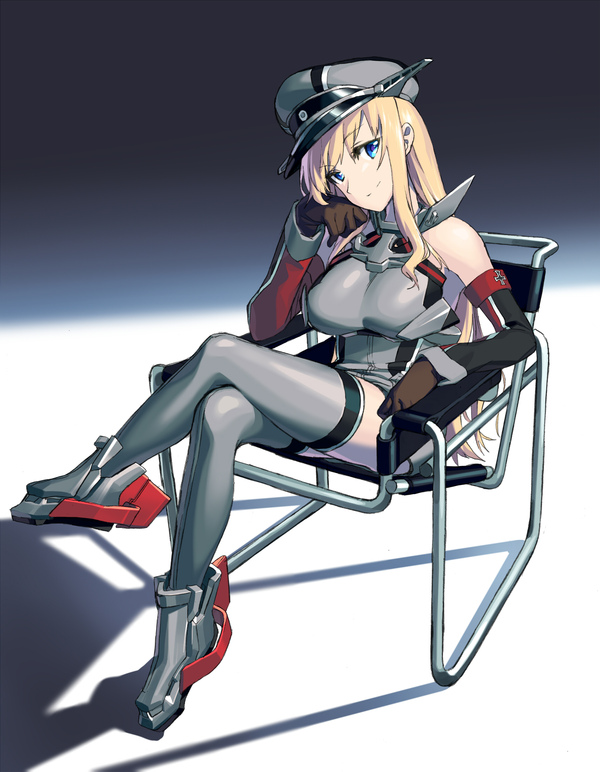 Bismarck - Kantai Collection, Anime Art, Kanmusu, Bismarck