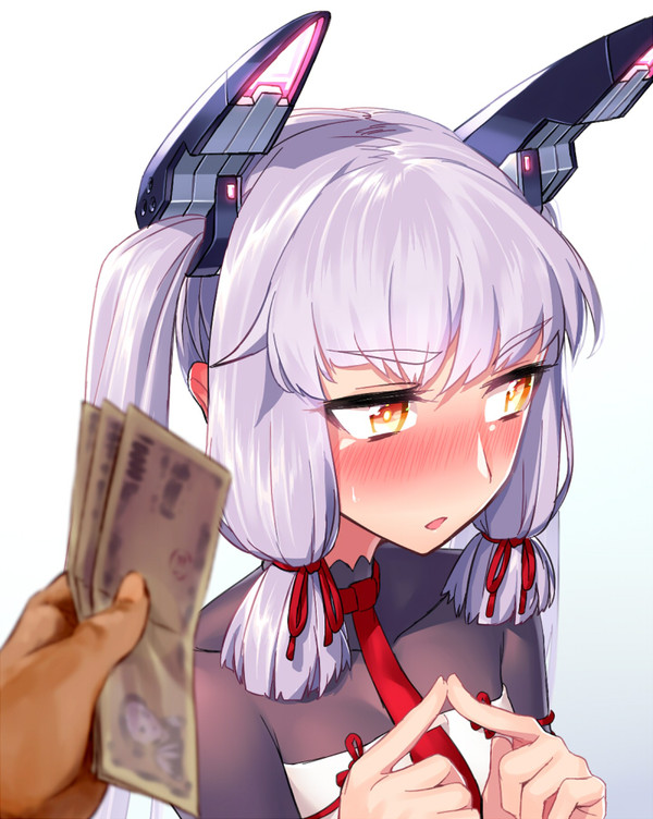 Fistful of Yen (KanColle) - Kantai Collection, Anime Art, Kanmusu, Murakumo, Yamashiro, Fistfull of yens, Длиннопост