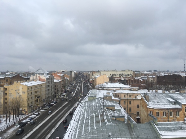 Серый Петербург... - Зима, Санкт-Петербург, Пейзаж