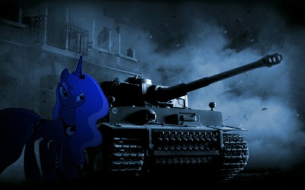 Всем спокойной ночи - Тигр, MLP Military, My Little Pony, Princess Luna