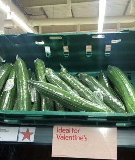 You won't be alone) - Day, Holy, Valentine, Valentine's Day, The 14th of February, Cucumbers
