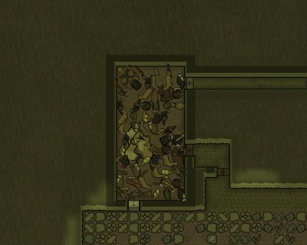 It just rained... Toxic rain - Rimworld, Rain