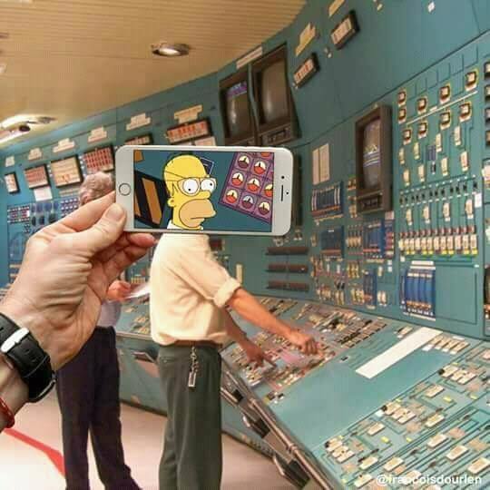 In progress - Homer Simpson, The Simpsons, Work, Reality