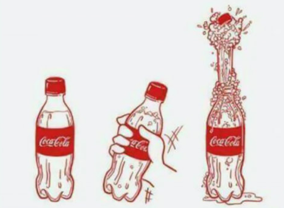 Enjoy your cola guys! - The 14th of February, Valentine's Day, Coca-Cola, Loneliness
