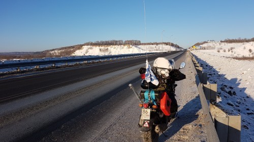 IN WINTER AS SUMMER - or My fastest trip (part 2) - Moto, Dalnyak, Travels, Winter, Bikepost, Nefteyugansk, Scooter, Longpost