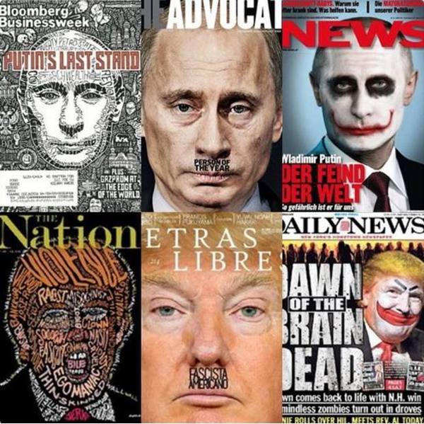 When the methods are the same - Politics, Vladimir Putin, Donald Trump, Magazine, Twitter