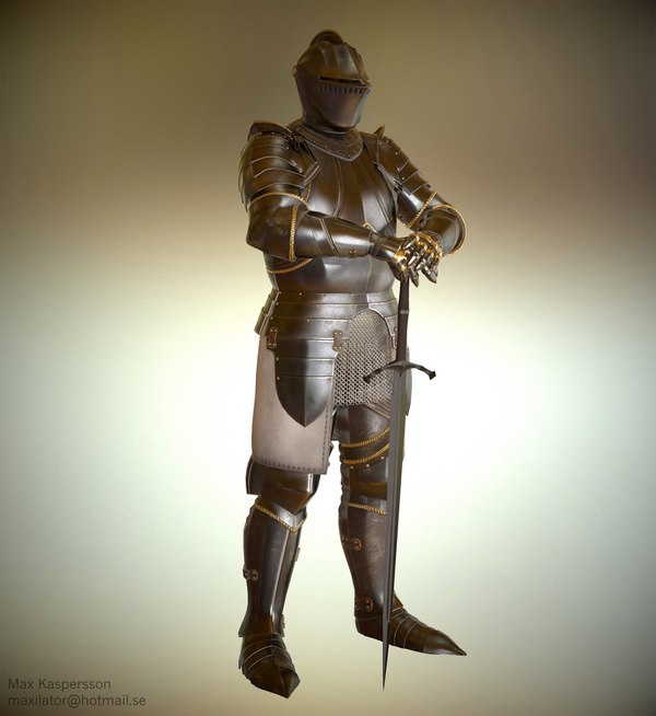 Готический доспех Mordhau | Пикабу