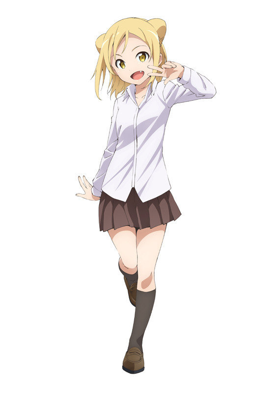 Waifu - Demi-Chan wa kataritai, Hikari Takanashi, Anime Art