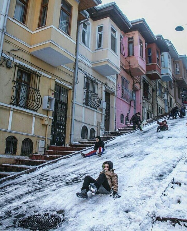 Happiness - Children, Snow, Children's happiness