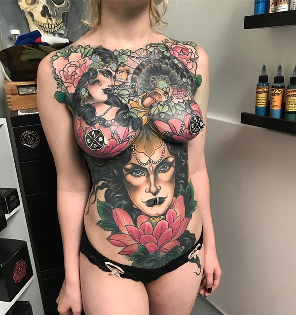 Tattoo Artist - Jake Danielson - NSFW, Tattoo, Tattoo, Tattooink, , Tattoo artist, Longpost, Tattoo Lovers League