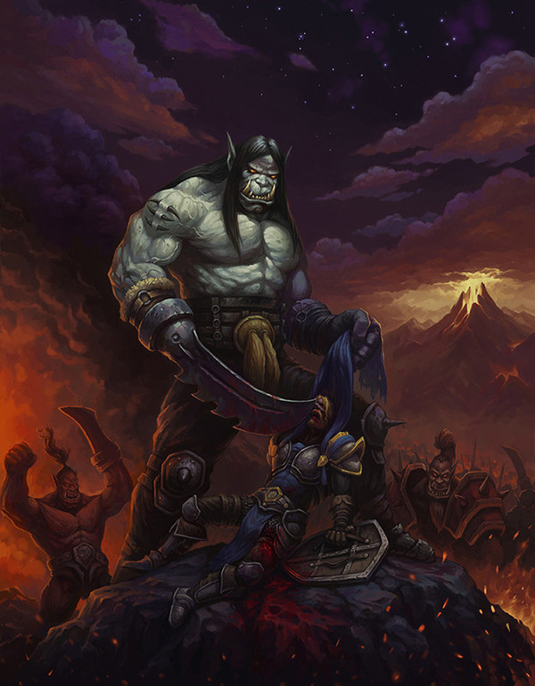 Kargath Bladefist. - Wow, Art, Kargat