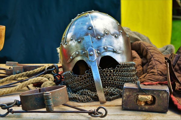 A small immersion in the Middle Ages. - My, Helmet, , The photo, My