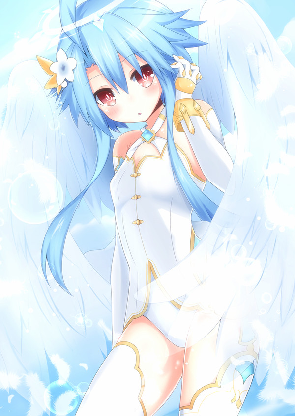 White Heart - Hyperdimension neptunia, White Heart, Anime art, Anime, 